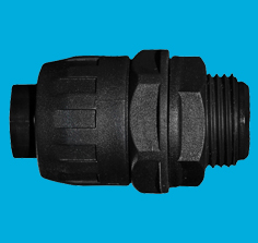 PVC Spiral One Piece Swivel Fittings