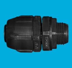 PVC Spiral Straight Fittings