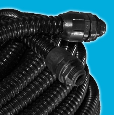 1 Flex Flexible Conduit Tubing Inner duct various lengths PVC nonmetallic