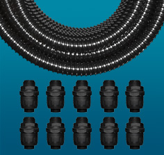 PVC Spiral Reinforced Contractor Packs