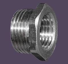 M20 / M16 Thread Reducers - Nickel Plated Brass