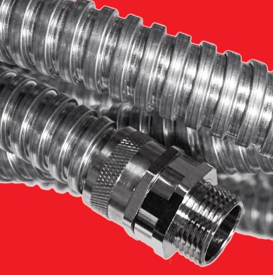 Plain Galvanised Steel B-Series Metallic Flexible Conduits